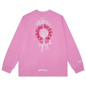 Pink Chrome Hearts Long Sleeve​